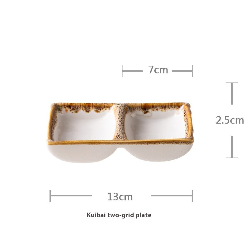 Assiette Carrée en Céramique