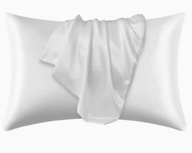 Housse de coussin en satin de soie de luxe