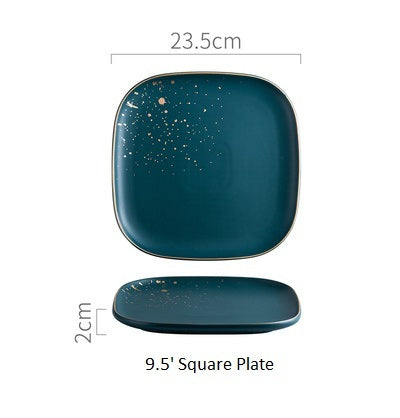Service de Table en Céramique – Finition Porcelaine
