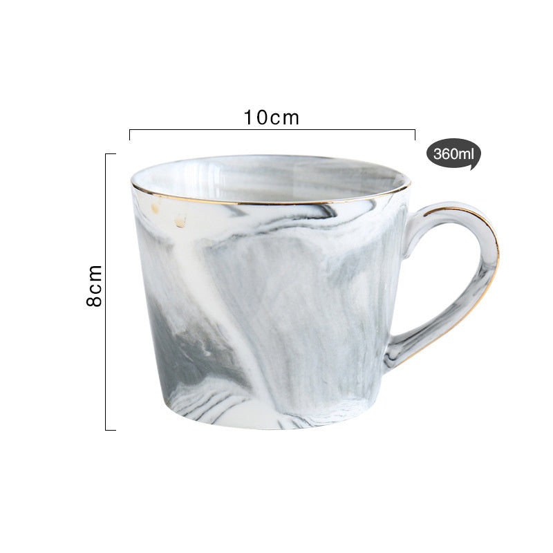 Tasse en Céramique Marbrée