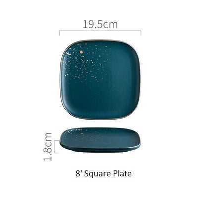 Service de Table en Céramique – Finition Porcelaine