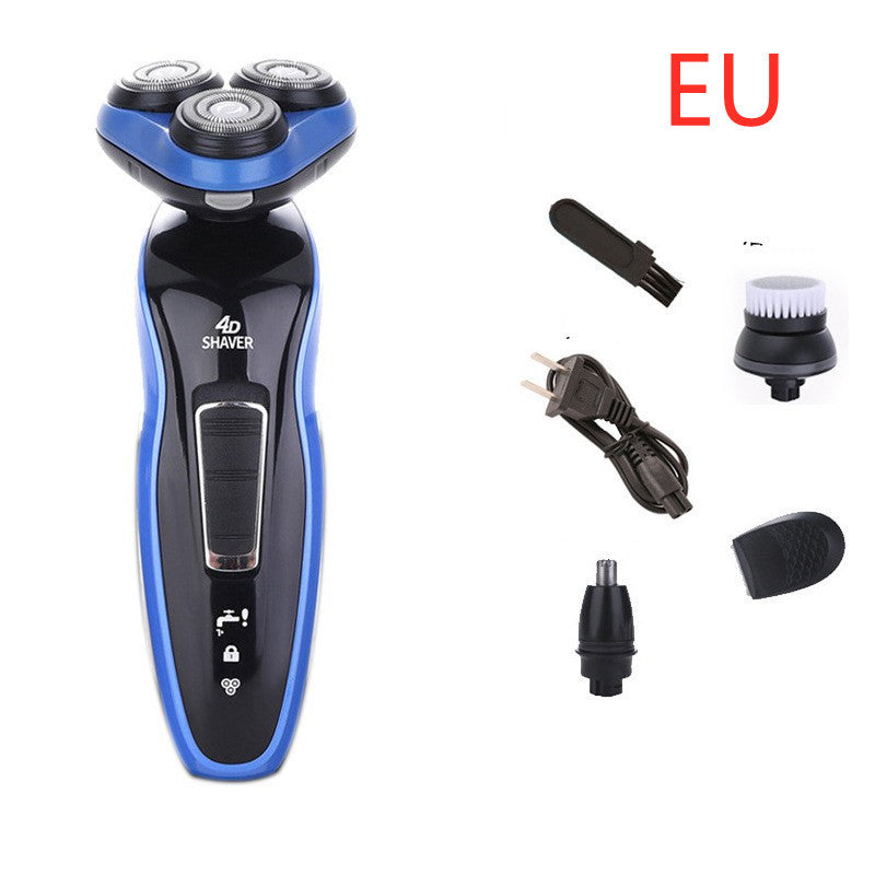 Rasoir Électrique 4-en-1 "Lame Précise"