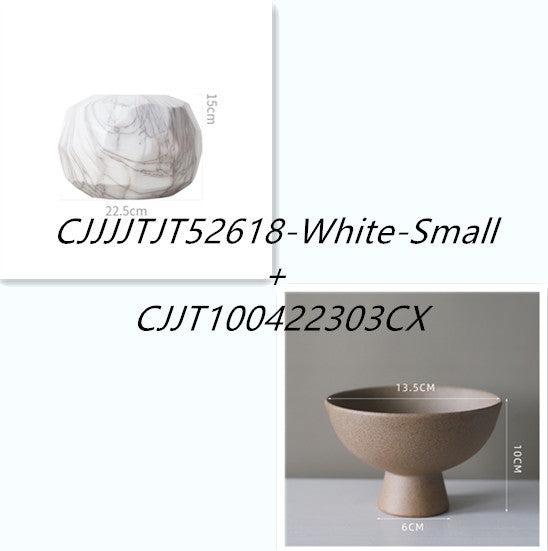 Vase en Céramique Marbré