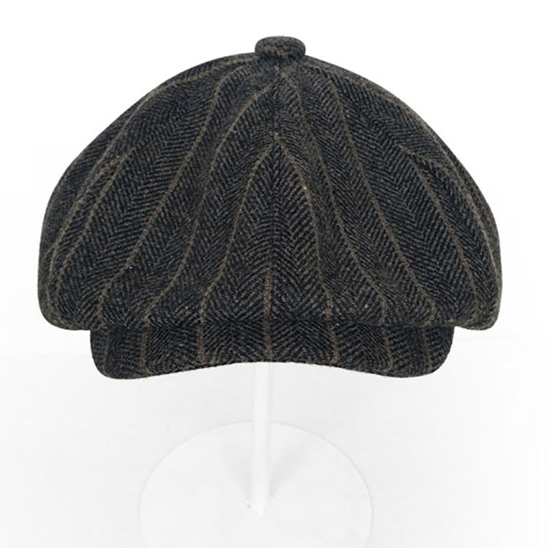 Casquette Octogonale "Élégance Hivernale"