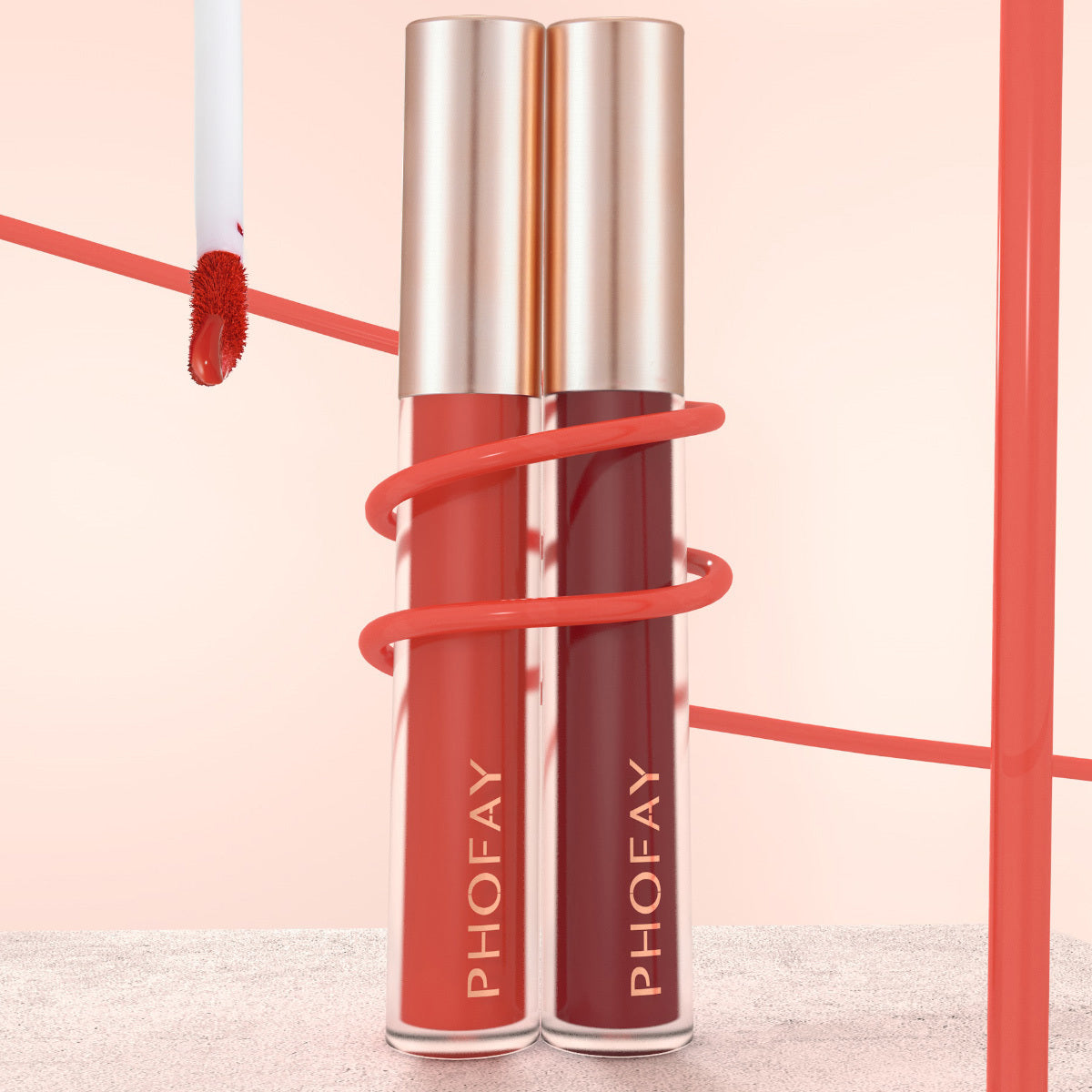 PHOFAY – Lip Gloss "Lumière Douce"