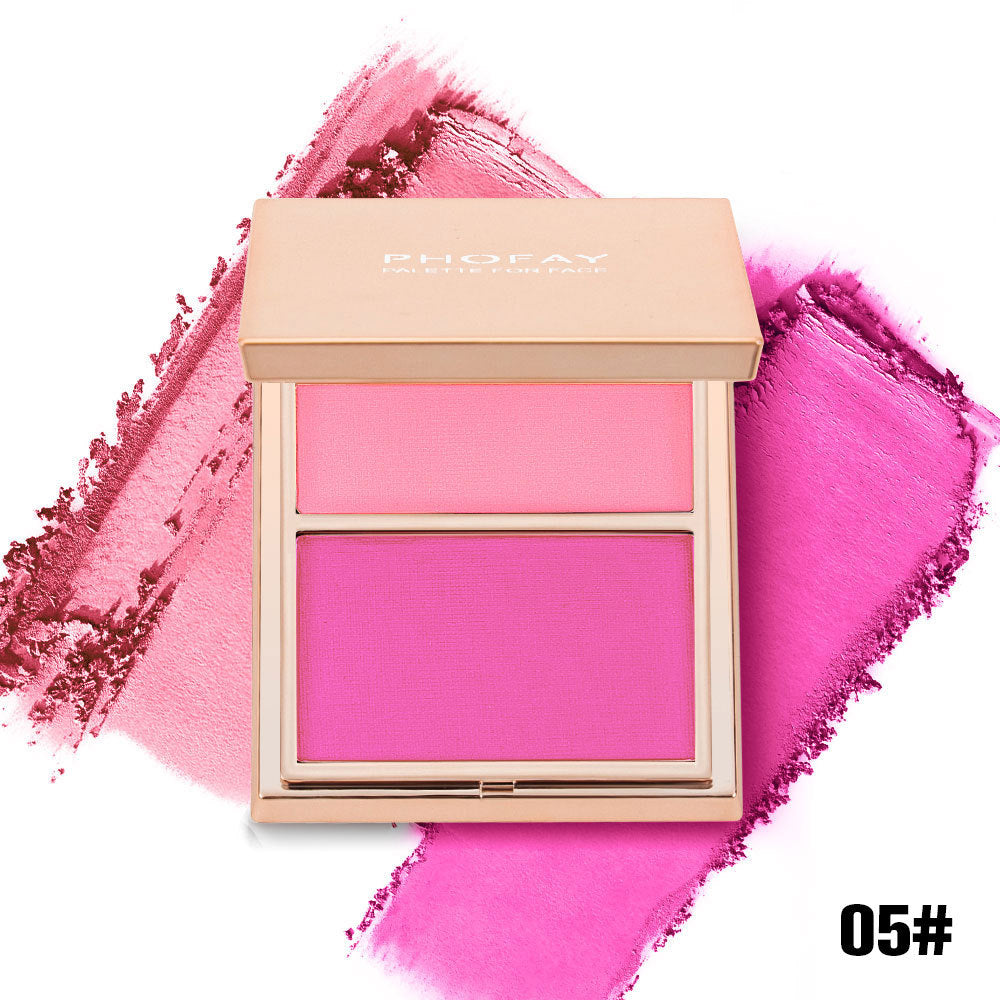 PHOFAY – Duo Blush "Rosée Sculptée"