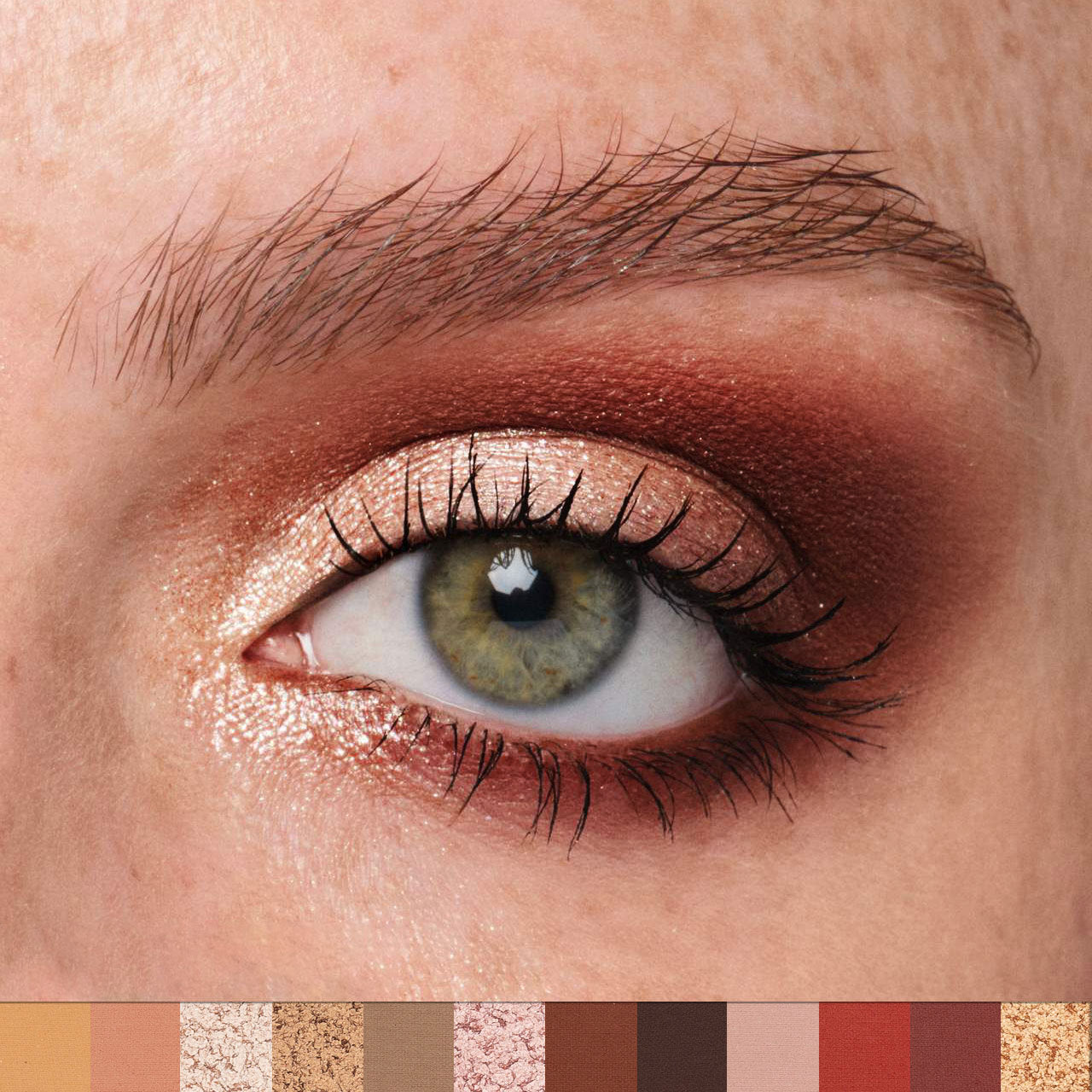 PHOFAY – Palette Ombres à Paupières 12 Couleurs "Reflets Signature"
