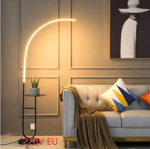 Lampe "Courbe Suspendue"