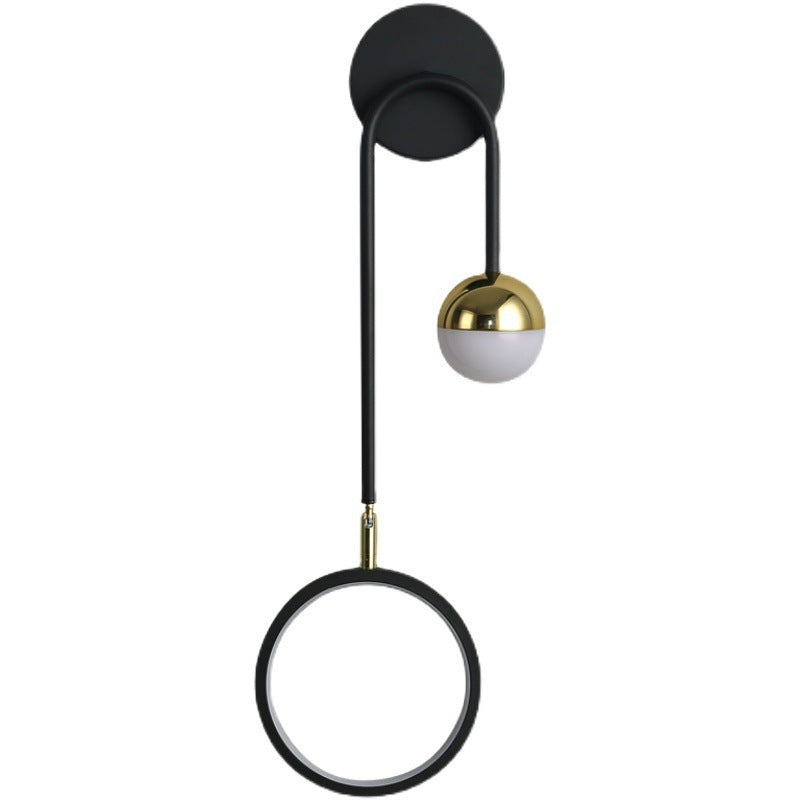 Applique Murale Créative Nordique avec Spot LED