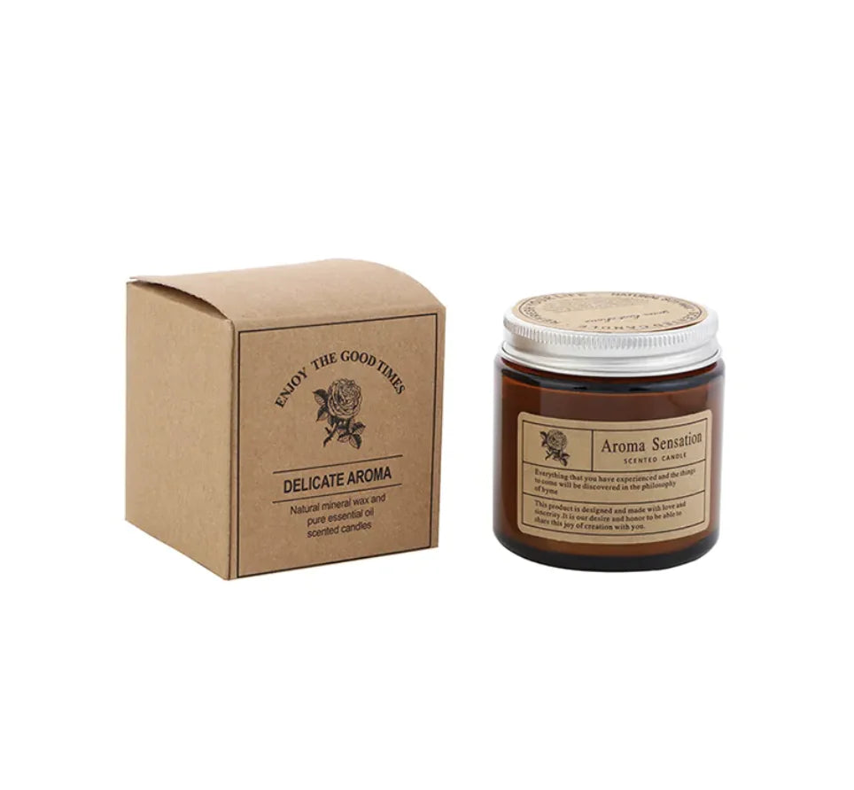 Bougie d’Aromathérapie Marron