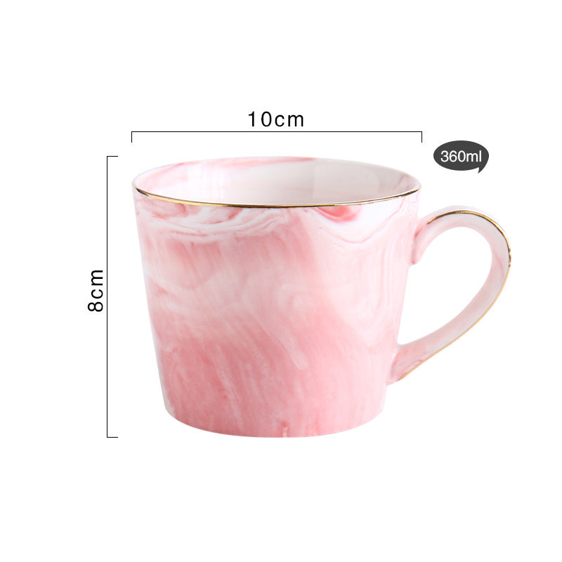 Tasse en Céramique Marbrée