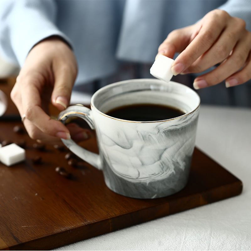 Tasse en Céramique Marbrée