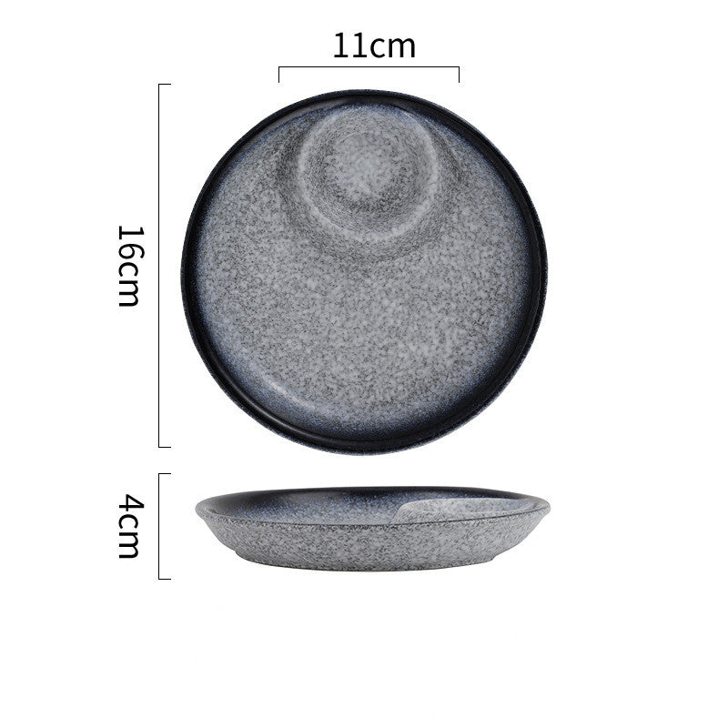 Assiette en Porcelaine Finition Sous-émail