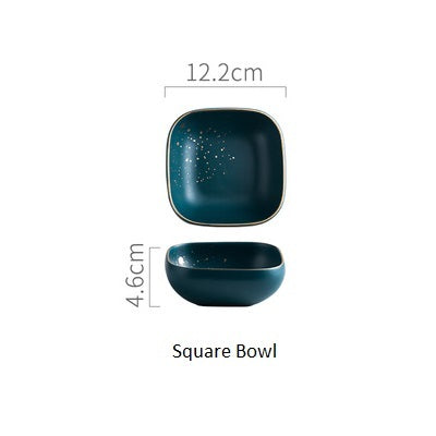 Service de Table en Céramique – Finition Porcelaine