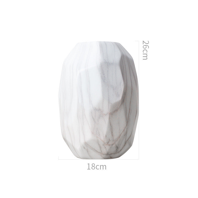 Vase en Céramique Marbré