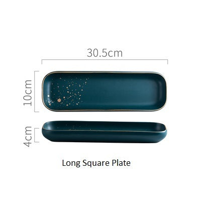 Service de Table en Céramique – Finition Porcelaine