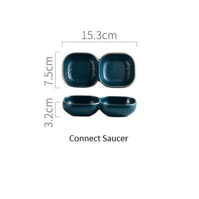 Service de Table en Céramique – Finition Porcelaine