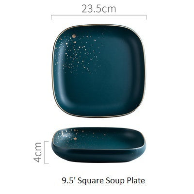 Service de Table en Céramique – Finition Porcelaine