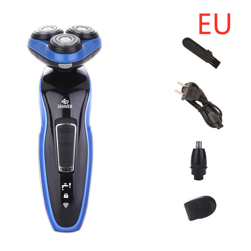 Rasoir Électrique 4-en-1 "Lame Précise"
