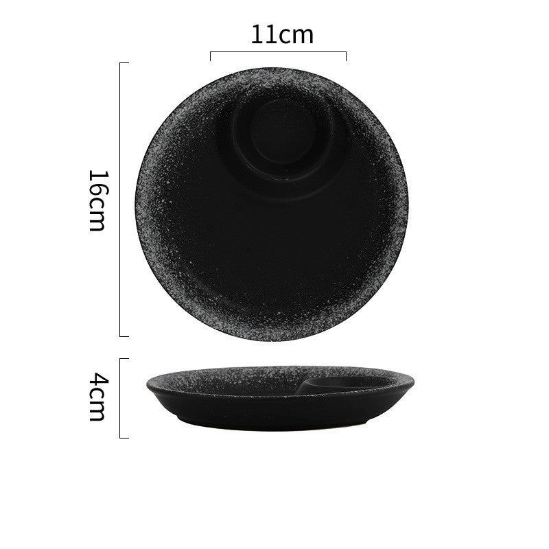 Assiette en Porcelaine Finition Sous-émail