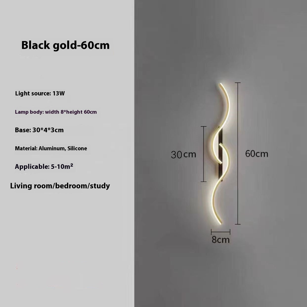 Applique Murale LED Moderne