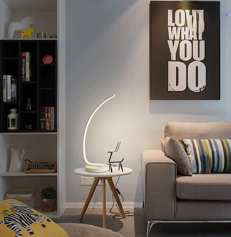 Lampe de Chevet Moderne avec Variations de Couleur