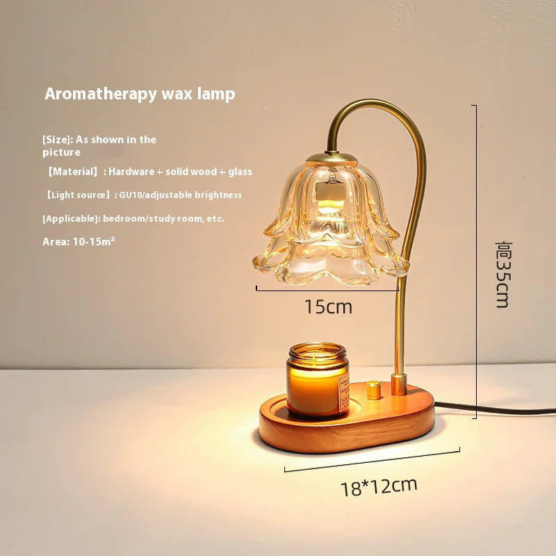 Lampe "Halo d’Ambre"