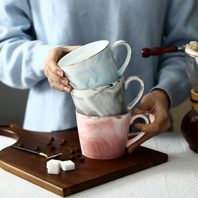 Tasse en Céramique Marbrée