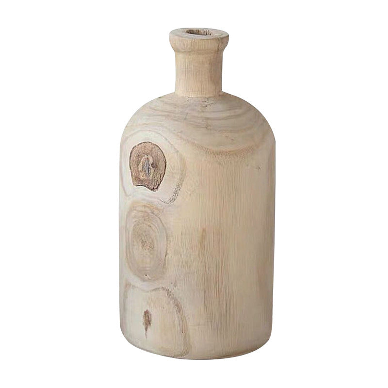 Vase en Bois Japonais