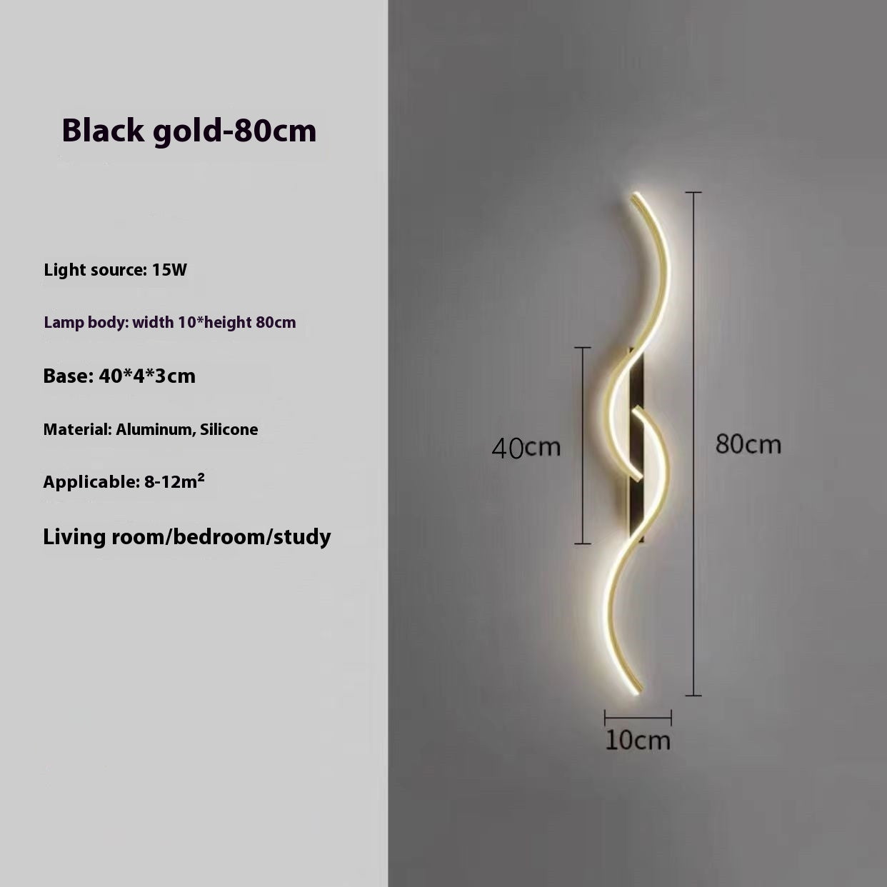 Applique Murale LED Moderne