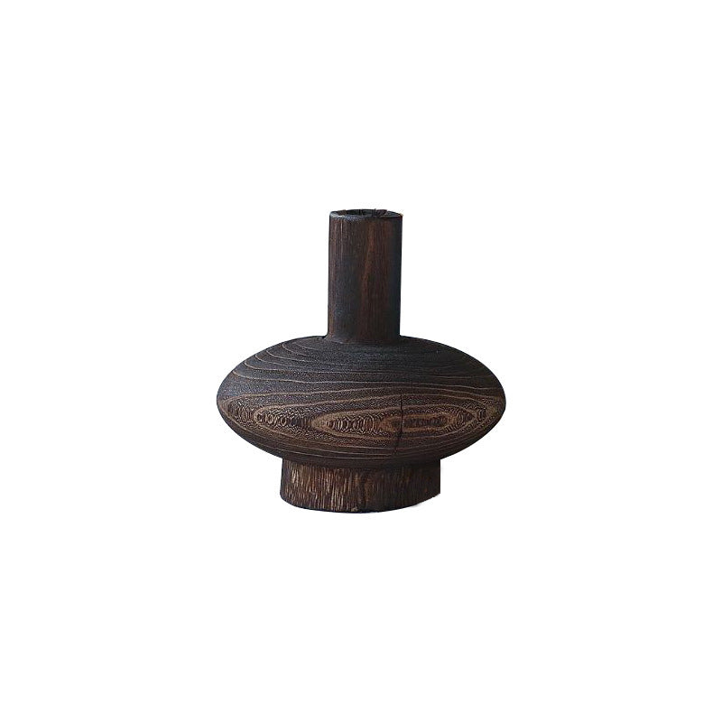 Vase en Bois Japonais