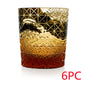 Hand-carved crystal glasses