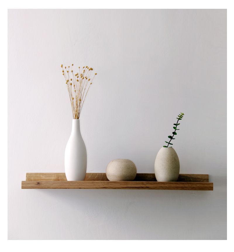 Vase en céramique blanche finition mate
