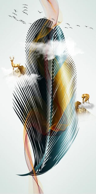 Tableau “Plumes d’Élégance”