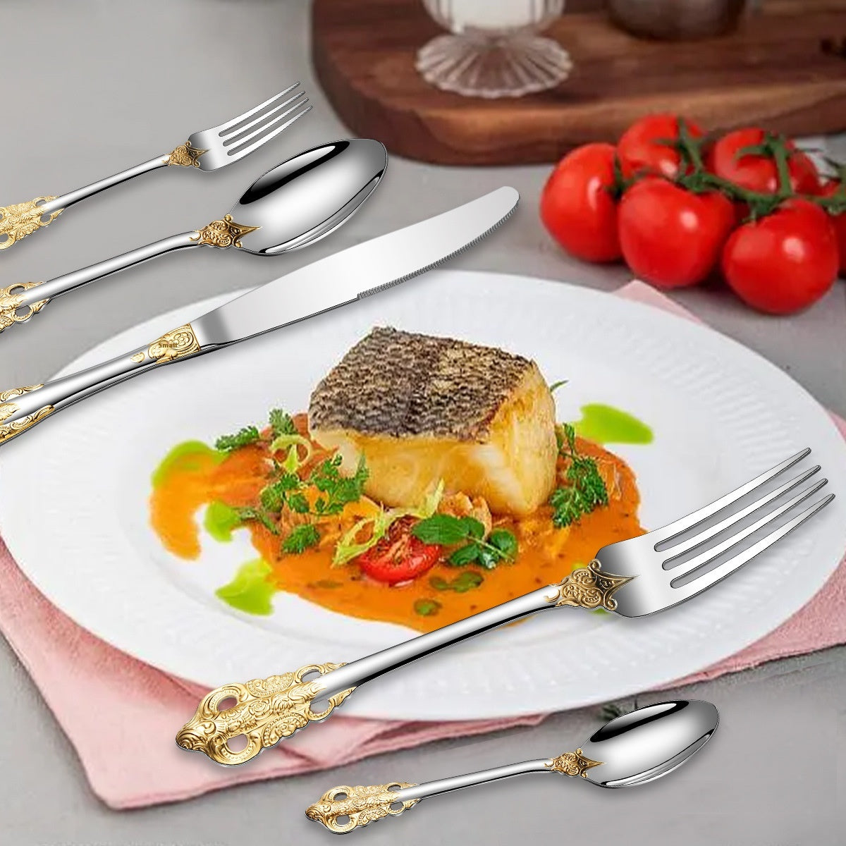 Service de Couverts Inox 5 Pièces