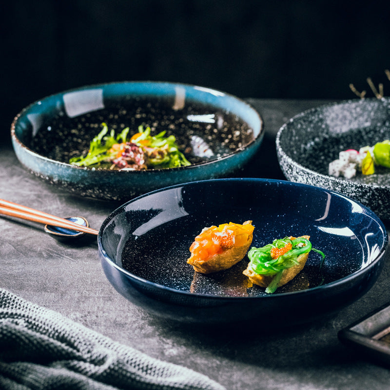 Grande Assiette Creuse en Porcelaine Fine