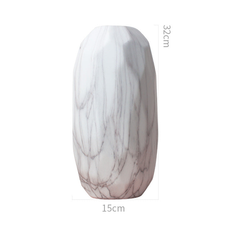 Vase en Céramique Marbré
