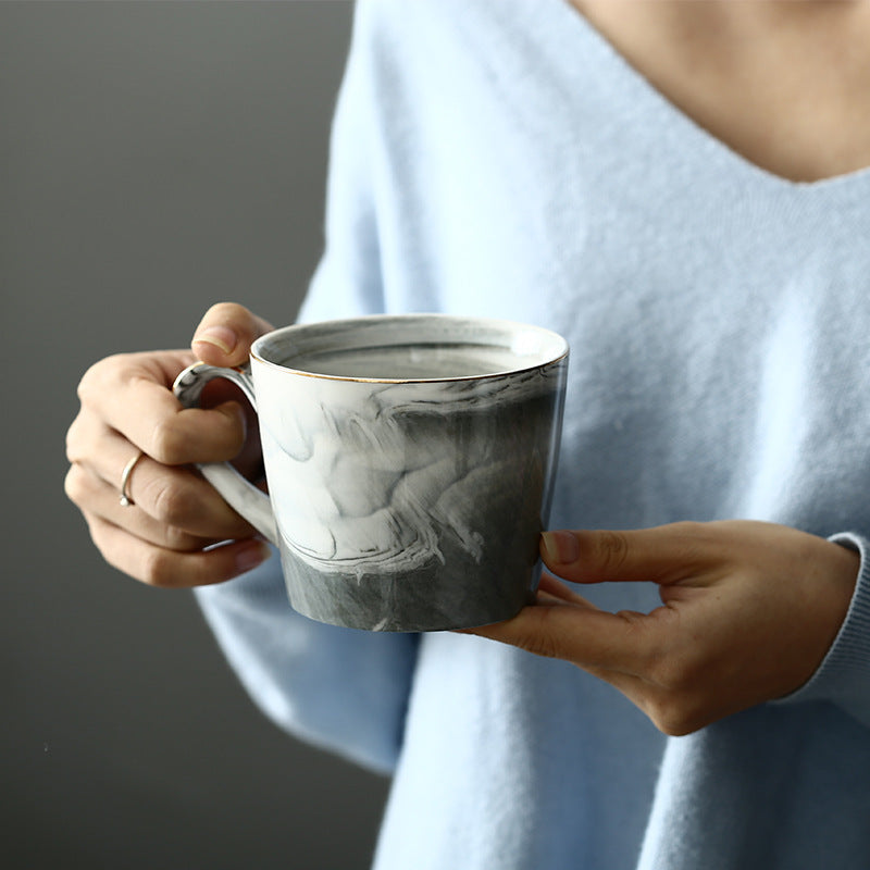 Tasse en Céramique Marbrée