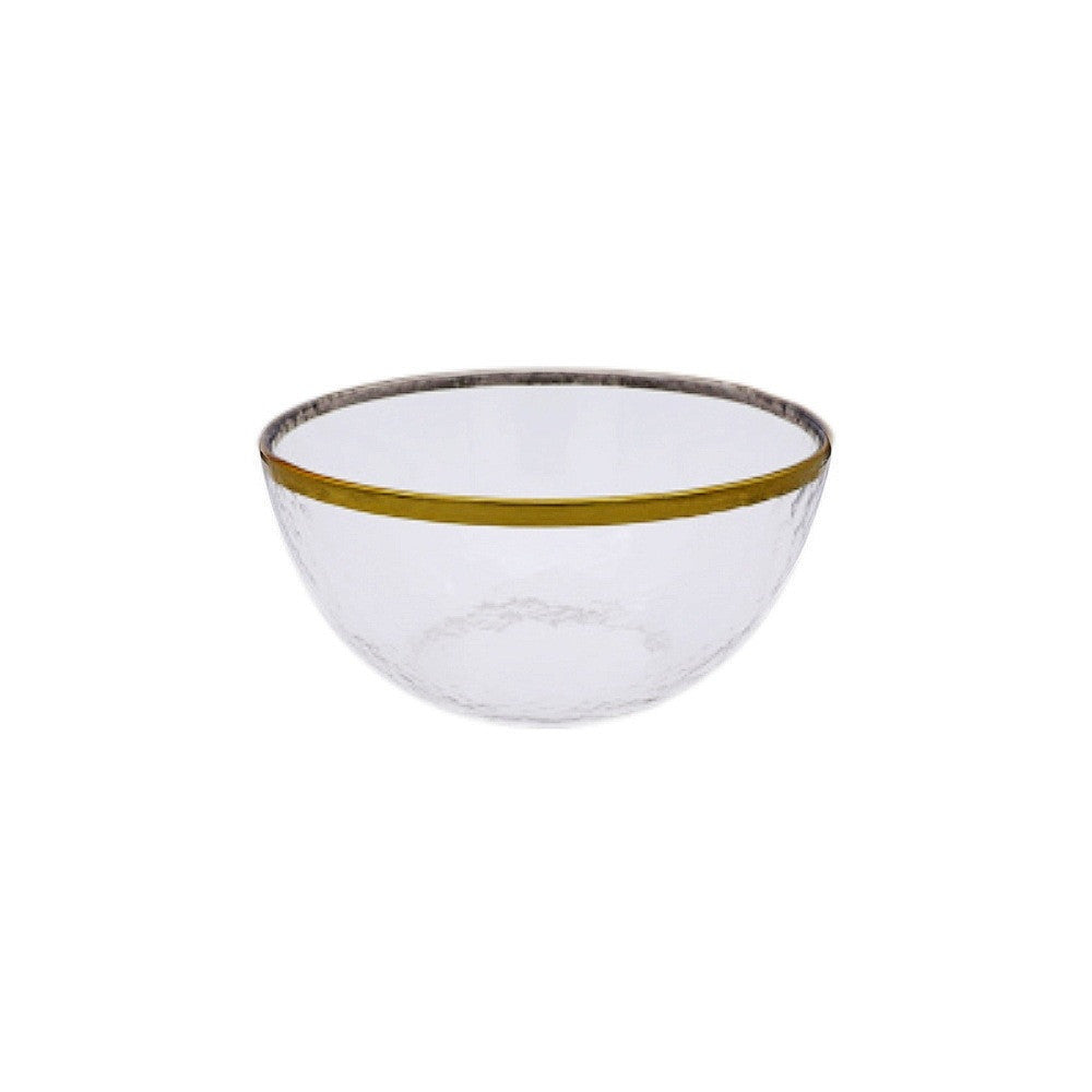 Assiette & Bol en Verre Martelé Arc-en-ciel – Collection Élégante Phnom Penh