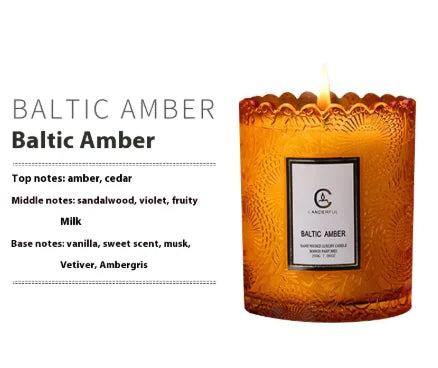 Bougie Parfumée en Cire de Soja