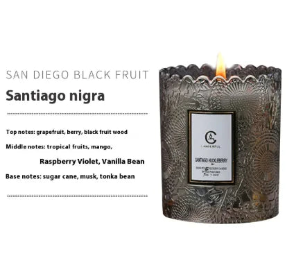 Bougie Parfumée en Cire de Soja