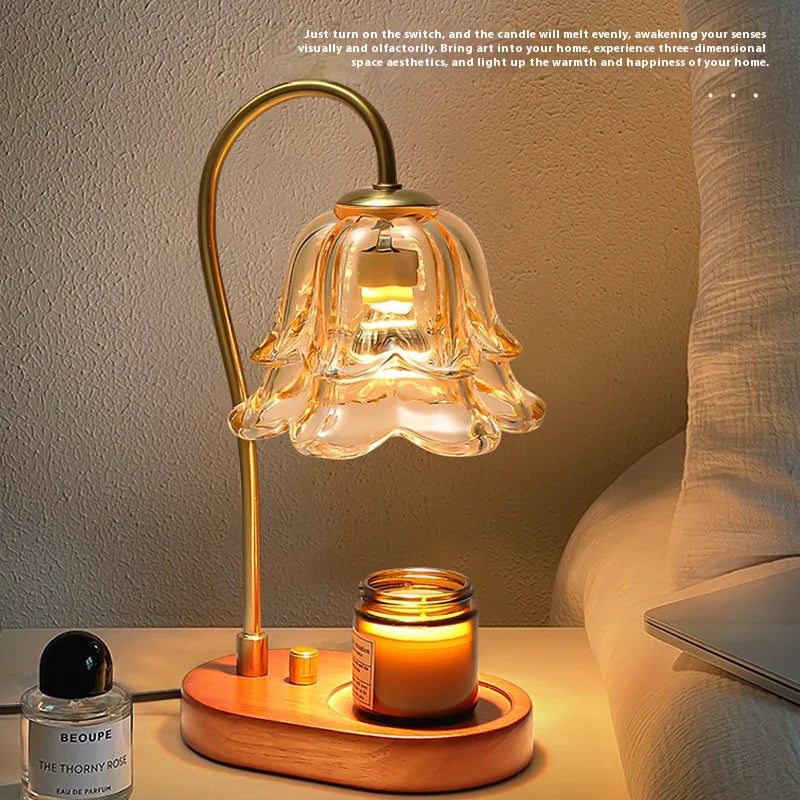 Lampe "Halo d’Ambre"
