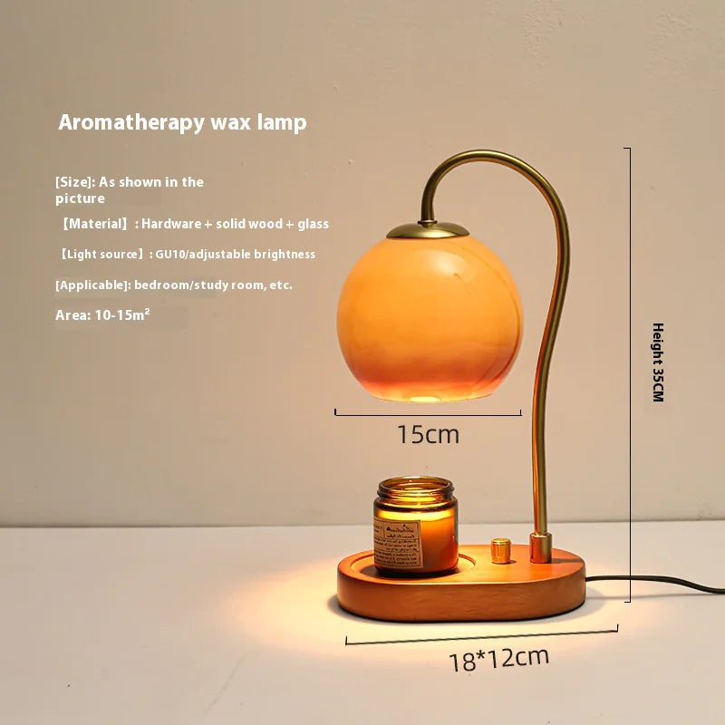 Lampe "Halo d’Ambre"