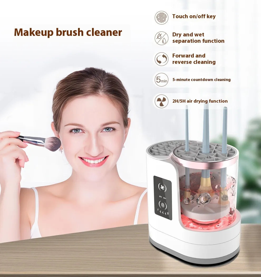 Nettoyeur et Séchoir de Pinceaux de Maquillage Électrique
