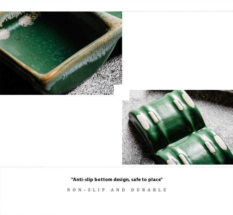 Assiette Carrée en Céramique