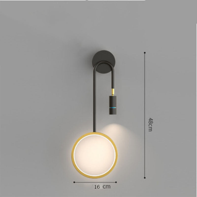 Applique Murale Créative Nordique avec Spot LED