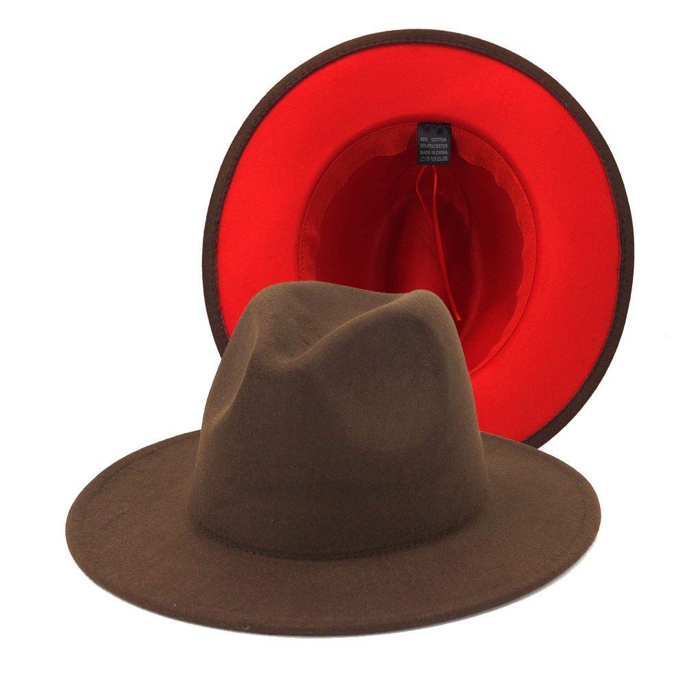 Chapeau Fedora "Réversible d’Époque"