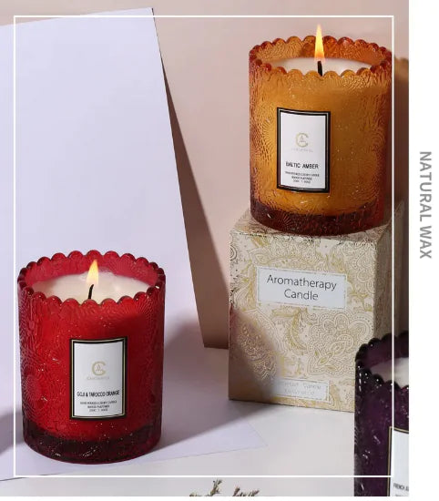 Bougie Parfumée en Cire de Soja