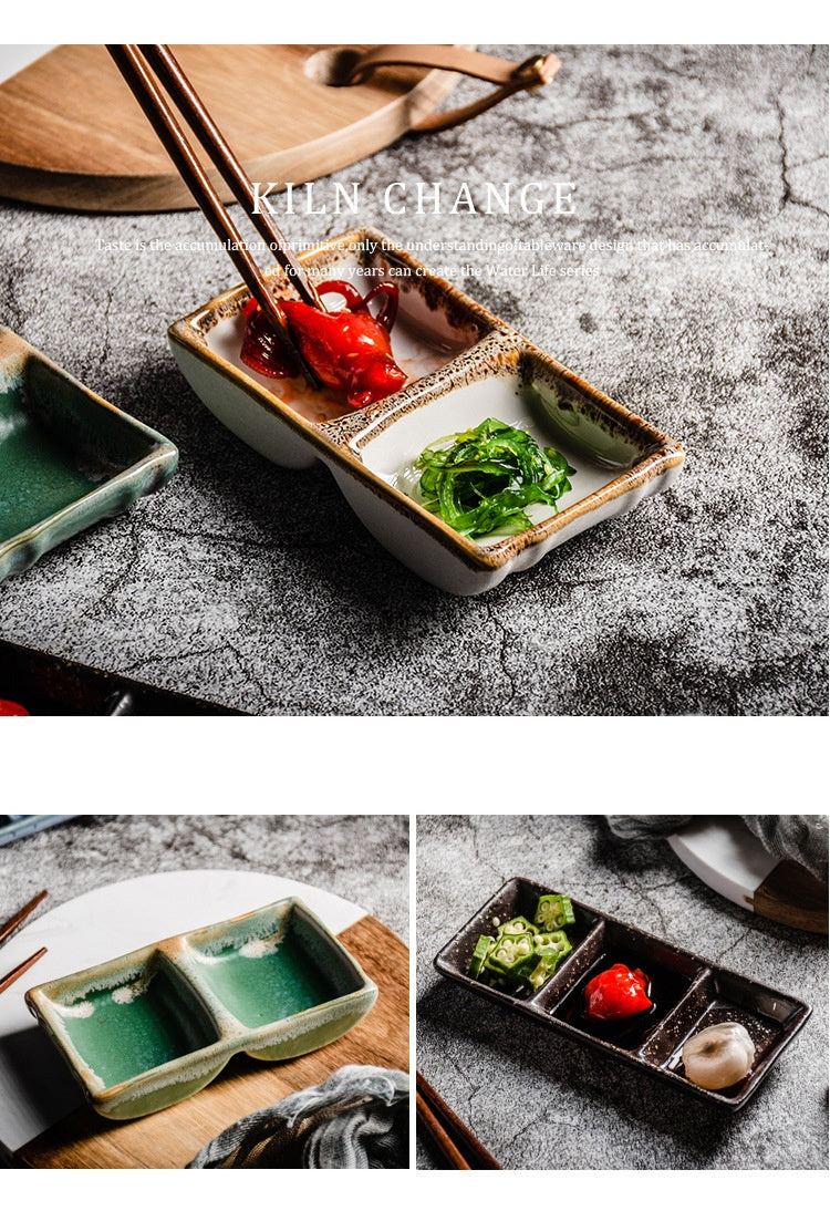 Assiette Carrée en Céramique