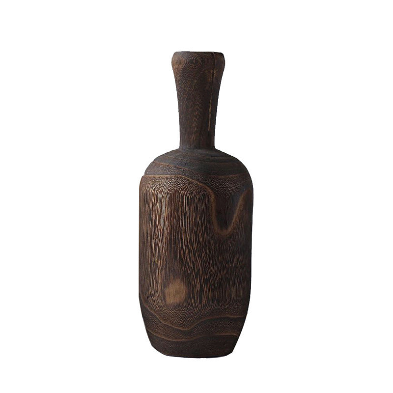 Vase en Bois Japonais